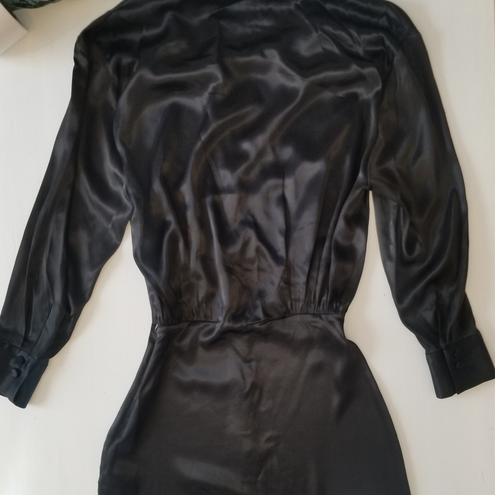 》》 Sold | Zara Satin Effect Dress - Picture 10 of 16
